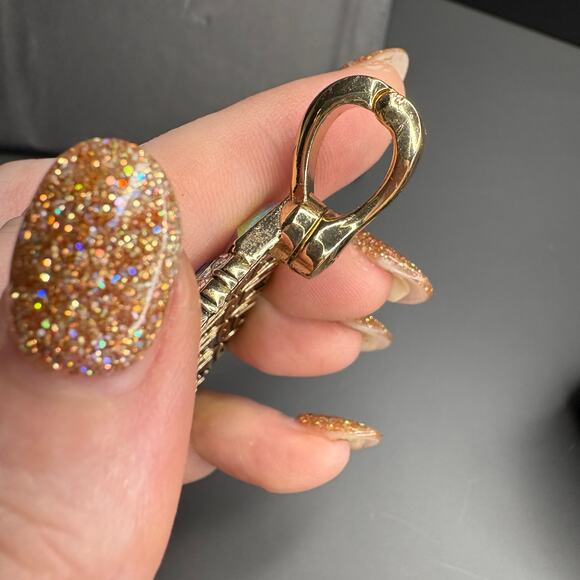 Premier Designs Mother of Pearl Enhancer Pendant Double Sided Magnetic - Picture 5 of 5